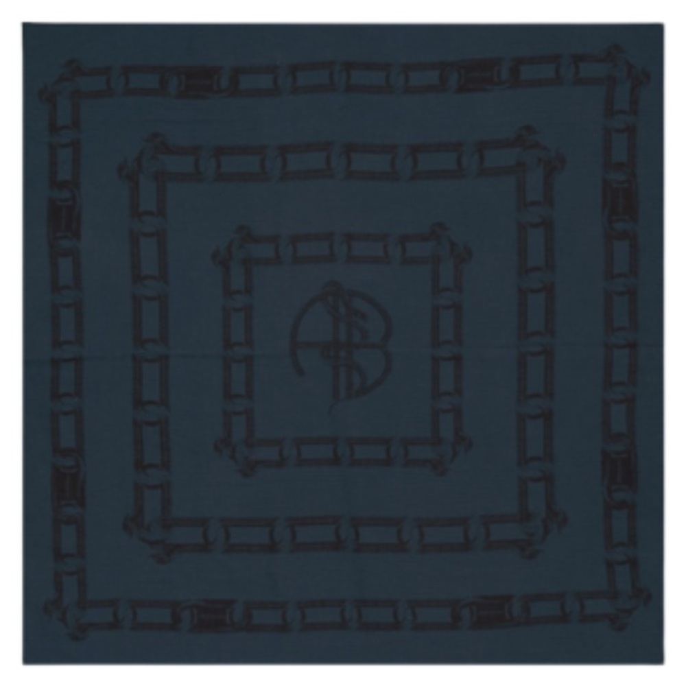 Anine Bing Praia Sarong – Navy Snake Link Print